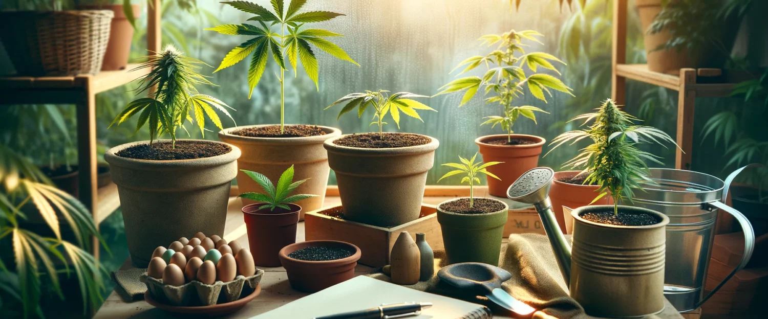 Growing marijuana from seeds